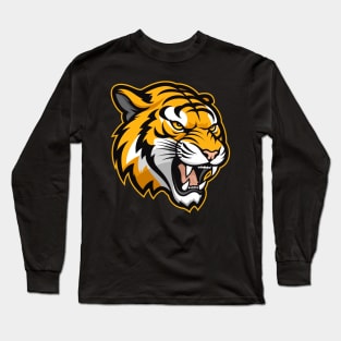 Tiger Mascot Long Sleeve T-Shirt